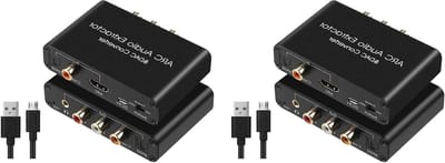 Audio Converter ARC Extractor - Optische SPDIF naar Analoog - Geluid van TV halen