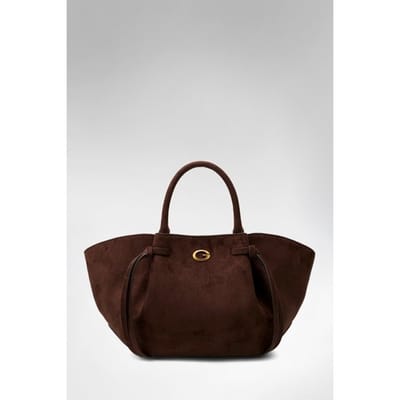 Guess Allegra Grote Handtas Dames - Imitatiesuède - Bruin