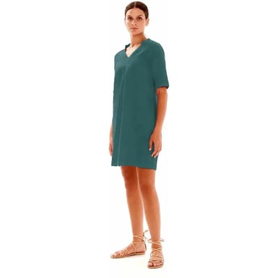 Dames t-shirt jurk Haris Cotton Essentials Midi