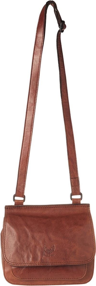 Rise of Rosa Brenton Crossbodytas Kleine Dames - Leer - Cognac