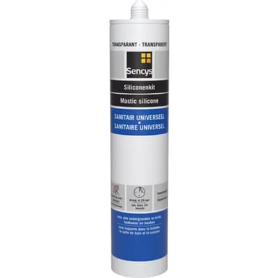 Sencys Siliconenkit Sanitair Transparant 310ml