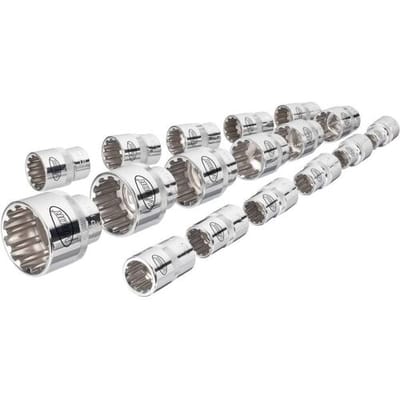 Vigor V1898 Dopsleutelinzetset 1/2 (12,5 mm) 17-delig