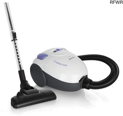 RFWR® Stofzuiger met zak, energieklasse A, 800 W vermogen, telescopische buis en automatische snoeropberging