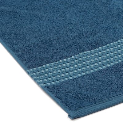 Unyqoos® Zachte en Sneldrogende Grote Katoenen Badhanddoeken voor Luxe Comfort, 70 x 140 cm, Set van 2, Diepblauw