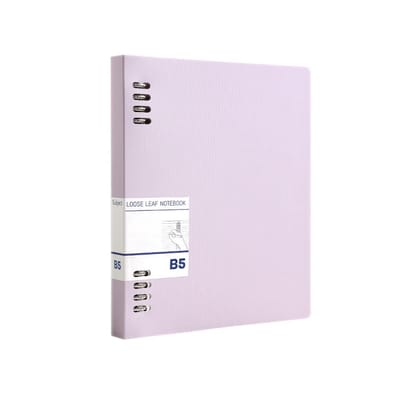 Dailygoody - Notitieboek - Navulbaar - Waterdicht - Roze - Dagboek - Comfortabel schrijfoppervlak - Geschikt voor dagelijks gebruik - A5 formaat