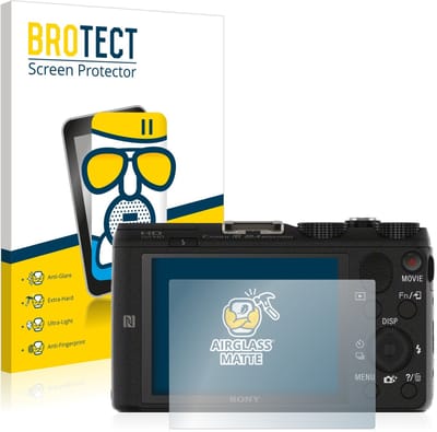BROTECT - Screenprotector voor Sony Cyber-Shot DSC-HX60V - Folie Beschermfolie Beschermglas matte