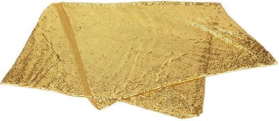 Dailygoods- Paillettenstof Stijlvol - Kledinggaas - Metaalgaas - Aluminium - Veilig voor autodecoratie - Eenvoudig snijden - Glitterstof