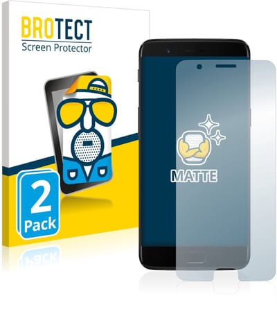 BROTECT - Screenprotector voor OnePlus 5 - Folie Beschermfolie matte 2 Stuks
