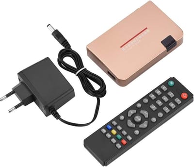 Videoconverter van Analoog naar Digitaal, RF naar HDMI, Geschikt voor Analoge TV's, Adapter met Afstandsbediening, 100-240V (EU Plug)