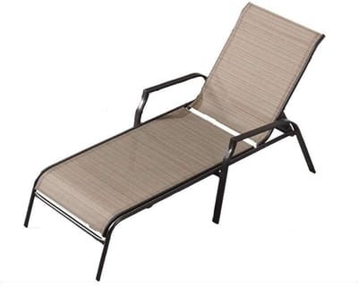 Opvouwbare Ligstoel - Buitenbed Tuinbed - Ontspannen Buiten - Zero Gravity Ervaring - 200 Kg Belasting - Zwart