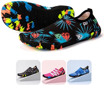 DOTALES - AquaLite Waterschoenen Zwart-Blauw 37