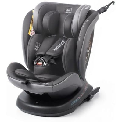 Siege auto - BABYAUTO - RODIA - Groupe 0/1/2/3 - 40 / 150 cm - I-Size Plus - Isofix - Pivotant - Inclinable - Réducteur - Gris