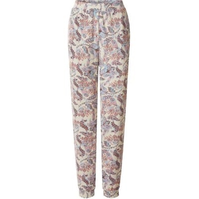 ESMARA Dames broek (Print/blauw/wit, XS (32/34))