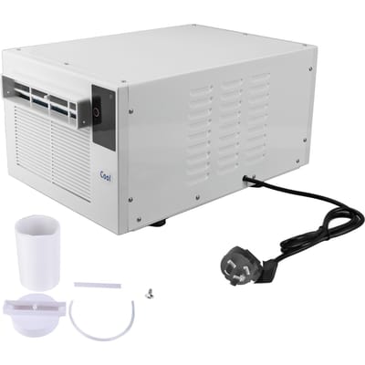 Draagbare Airconditioner Energiebesparend Compressormotor Koeling 1900BTU 280W Dubbele Inverter