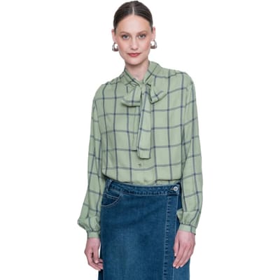 Geisha Blouse olive