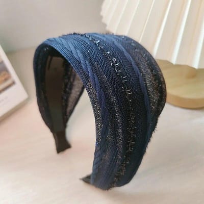 Brede Chiffon Stof Haarband Vrouwen Haarband Haaraccessoires Voor Dame 1pcs