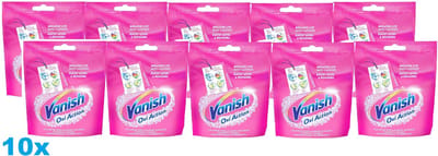 Vanish - Vlekverwijderaar - Poeder - Pink Sachet - 10 x 300g - 10 stuks