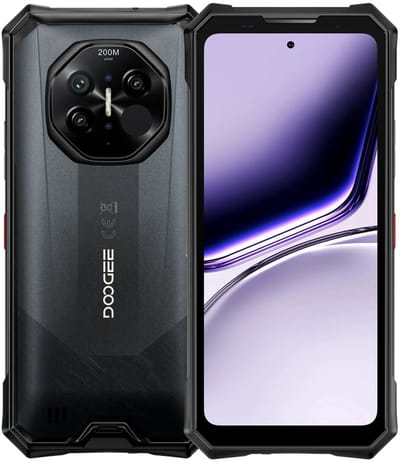 DOOGEE S300 Plus Thermal Rugged Smartphone – 5G – Android 16 – Zwart