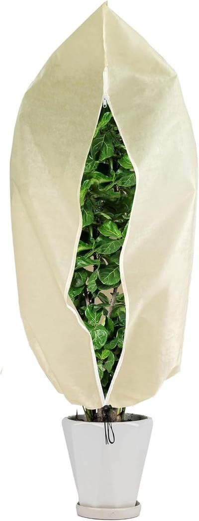 Winterbescherming - Plantenzakken - Vorstbescherming - Grote Potplanten - Ademend - Scheurvast - 160 x 100 cm