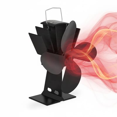 Kachelventilator voor houtkachel - zonder stroom
