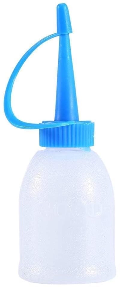 Dailygoods- Lijmflessen 6 Stuks - 30 ml - Industriële Lijm - Olie Dispenser - Applicator - Nauwkeurige Dosering - Dispenserflessen