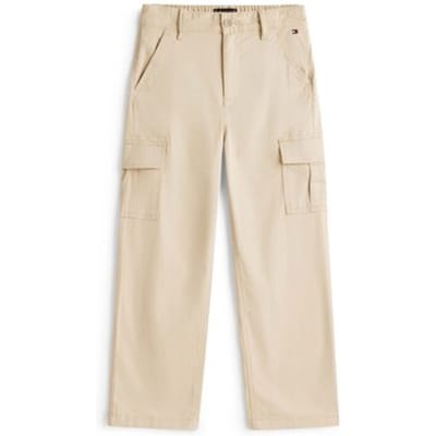 Tommy Hilfiger Twill Cargo Relaxed Pant - Fashion Wear - Kinderen