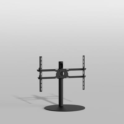 TV vloerstatief SPHERE 60 Design Tv standaard Trendy Zwart Staal 32-65” - VESA 600x400