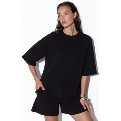 Dames Losse Crew Neck T-shirt