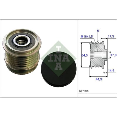 Schaeffler Ina Generator vrijloop INA 535 0130 10