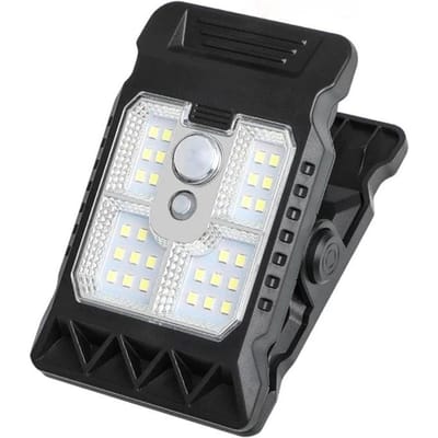 Zonneclip Lamp Draagbaar Waterdicht Lichaamssensor Zonne Lamp Buiten Courtyard Tuin Lamp Terras Huis Camping Wandlampen 1PC