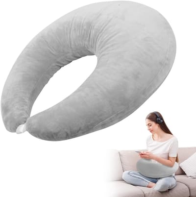 Thijox - Ergonomisch Nekkussen voor Volwassenen, Gehaakt Gaming-Armkussen, Lichtgewicht Draagbaar, Verlicht Spanning in Nek, Schouders en Armen, Ideaa