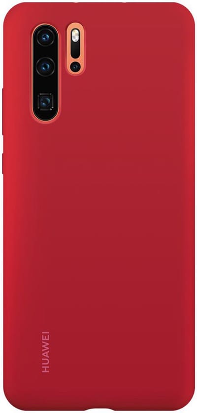 Huawei silicon case - Red - for Huawei P30 Pro