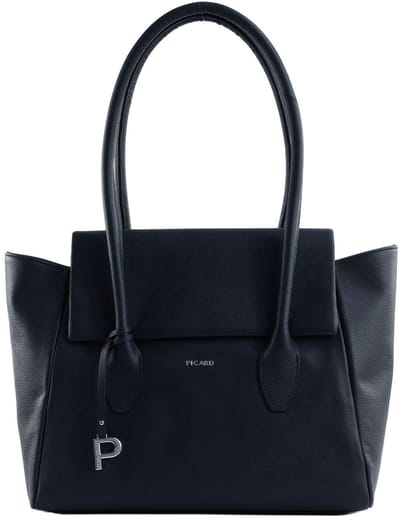 PICARD shopper schoudertas Busy Lady Shopper Ocean donkerblauw