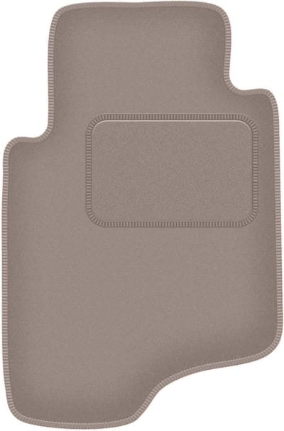Beige bestuurdersmat voor: Mitsubishi Pajero II terreinwagen (1991-1999)