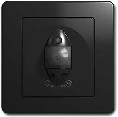 Inbouw Bewegingsmelder Ekonomik Zwart Glans - IR Sensor voor Binnen