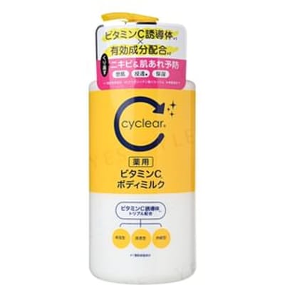 KUMANO COSME - Cyclear Medicated Vitamin C Body Milk 400ml