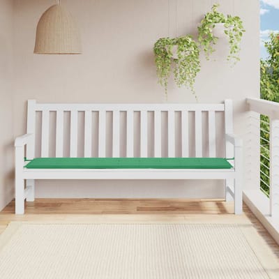 vidaXL - Tuinbankkussen - 200x50x3 - cm - oxford - stof - groen