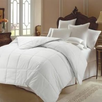 Homéé® Hotel Dekbed 200x200cm tweepersoons - 400g.m² - Carré doorgestikt - tijk 100% katoen