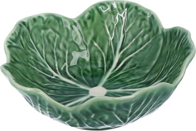 Bordallo Pinheiro - Kom koolblad 17,5cm - Kommen