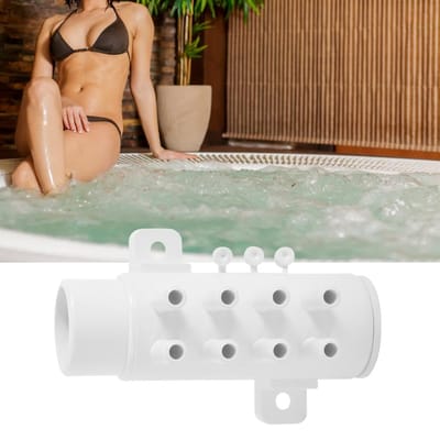 Spa Bain de Source Chaude Tuyau d'Eau PVC Collecteur de Plomberie à 8 Ports Séparateur d'Eau Accessoire
