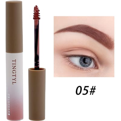 Vloeibare verven wenkbrauwcrème Waterproof langdurige wenkbrauwverfgel Wenkbrauwen Make-up Cosmetica roze