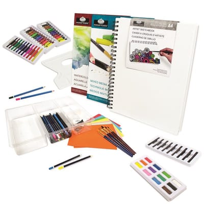 R&L Studio Complete Mixed Media Art Set - 136 Pack