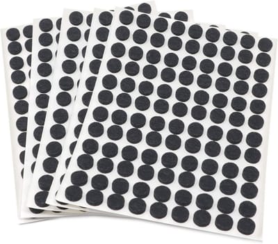 Zelfklevende Viltglijders - 540 stuks - 10 mm Rond voor Meubel- en Vloerbescherming