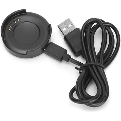 Station d'accueil de charge portable avec câble de données de 1 m 3,3 pieds Chargeur pour Montre Connectée Honor S1 gray