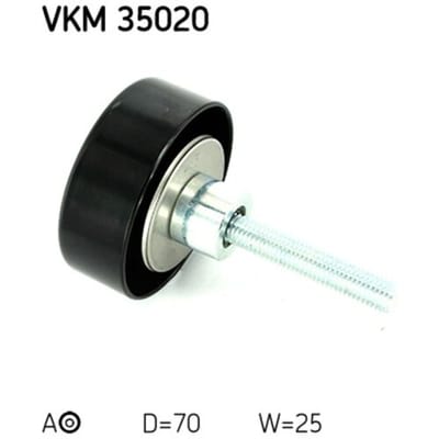 Rondsel/geleiderpoelie, V-ribbelriem SKF VKM 35020
