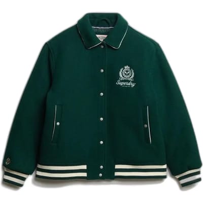 Superdry - Country Club Wollen Bomberjack - Dames - Jassen