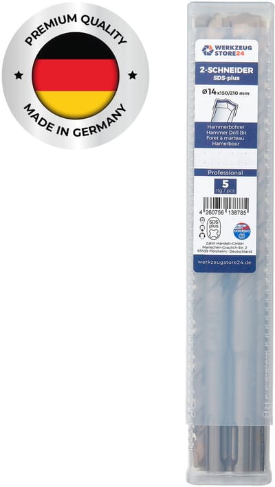 WS24 5x SDS-Plus hamerboor PRO Ø 14 x 210 / 150 mm - WS24-100424