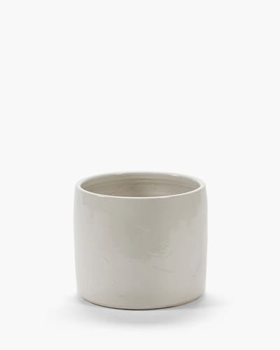 Serax Vincent Van Duysen Vaso 05 bloempot D20cm H25cm wit