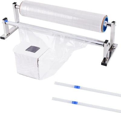 Stretchfolie Wikkelmachine Handmatige Palletwikkelaar Inox