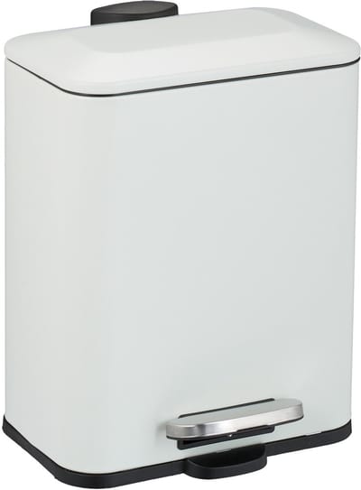 pedaalemmer badkamer - 5 l - softclose - binnenemmer - toilet - wit